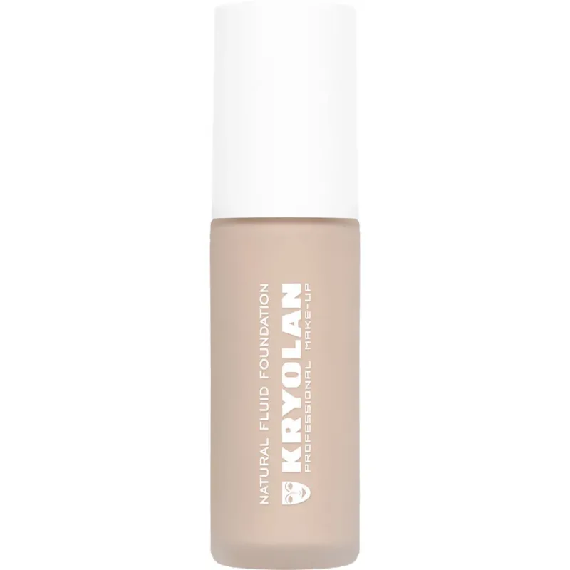 KRYOLAN Natural Fluid Foundation NN4 – Satin Finish Make-up, 30ml, Flacon