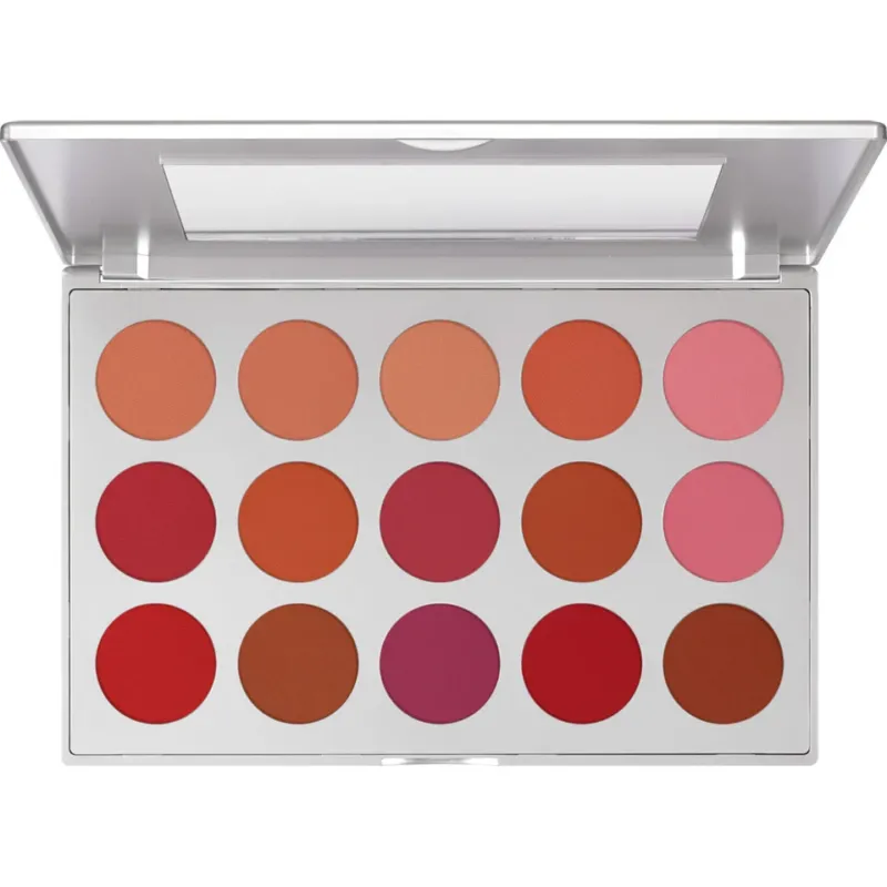 Kryolan Professional Blusher Set 15 Farben - contexture