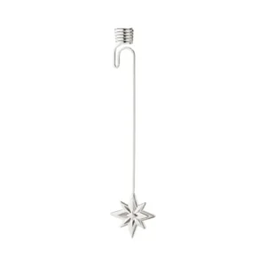 2024 Sternen Kerzenhalter, palladiumbeschichtet von Georg Jensen