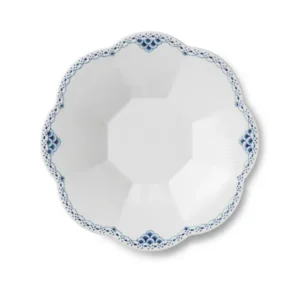 Royal Copenhagen Prinsesse, kantet Schale 25,5 cm