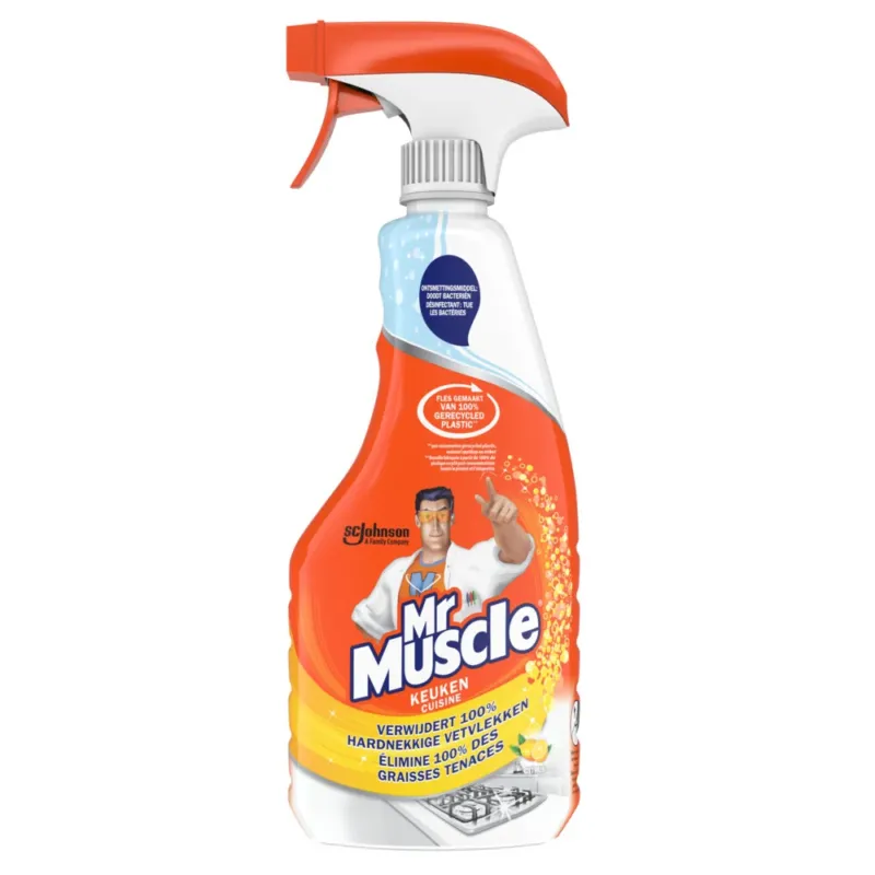 Mr. Muscle Keukenreiniger - Desinfectie - Ontvetter 500 ml