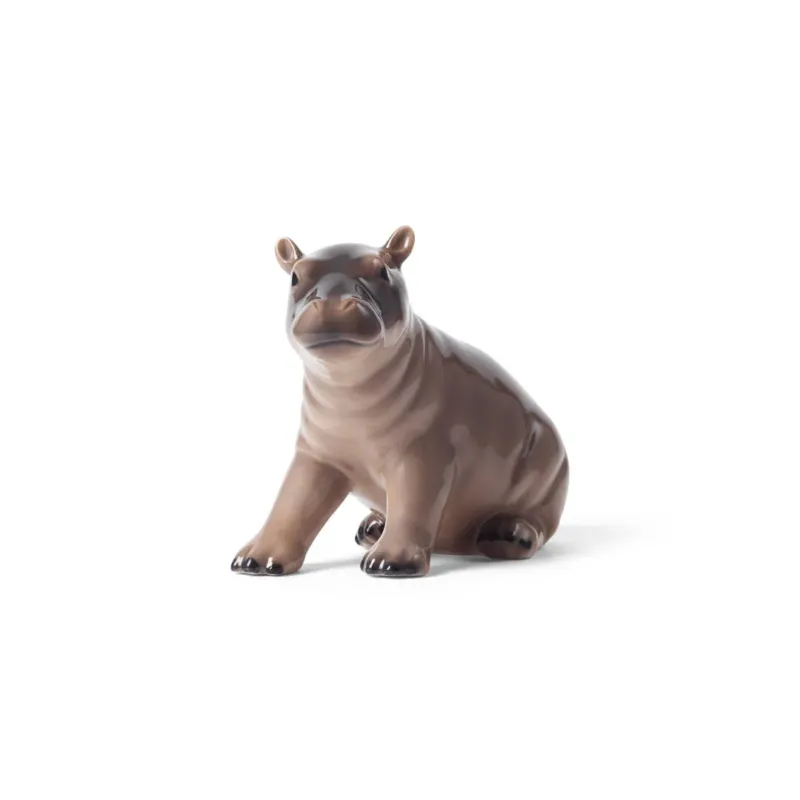 Jahresfigur 2026, Babyflusspferd, 9,5 cm von Royal Copenhagen