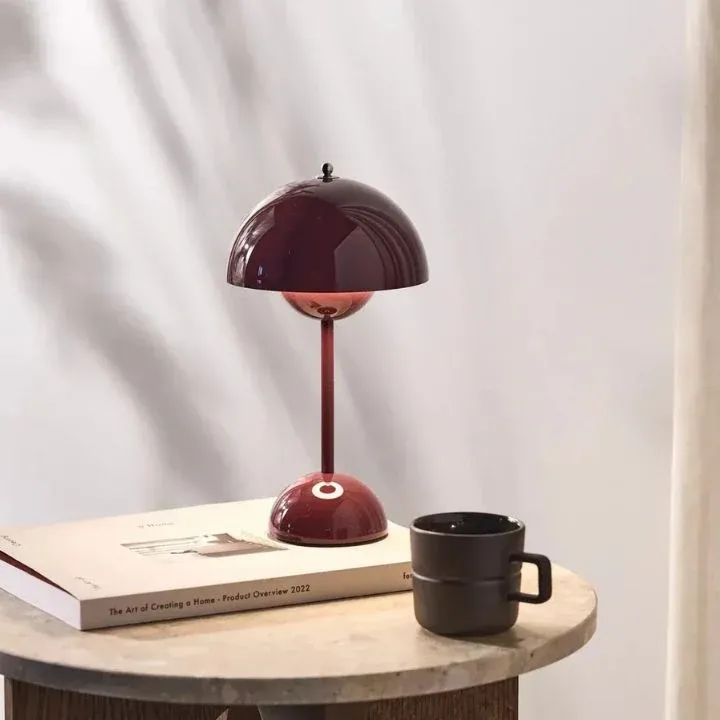 LED Tischlampe kabellos dimmbar - Moderne Akku Nachttischlampe 3 Stufen
