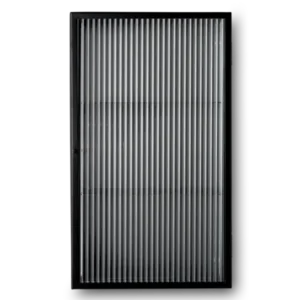 Haze Wall Cabinet, geriffeltes Glas 35x60 von Ferm Living
