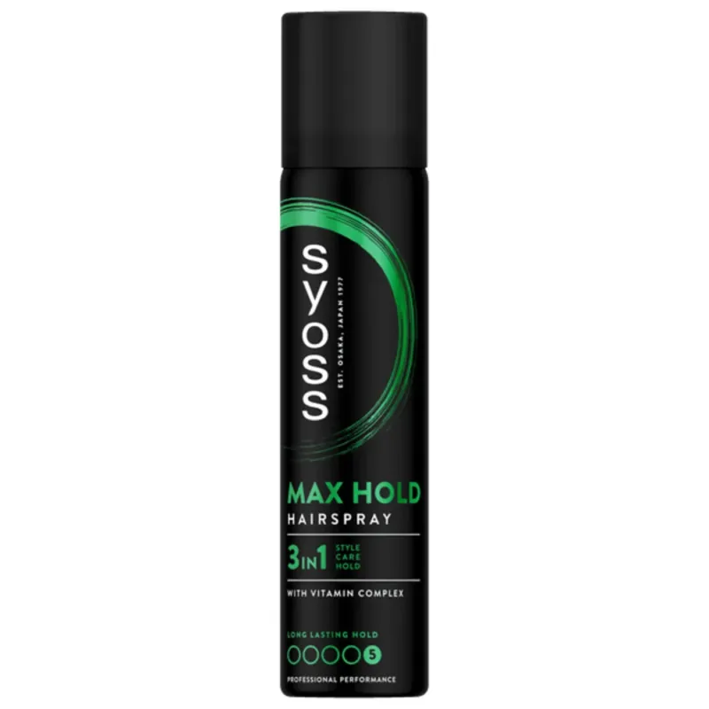Syoss Max Hold Haarspray 75 ml - travelsize