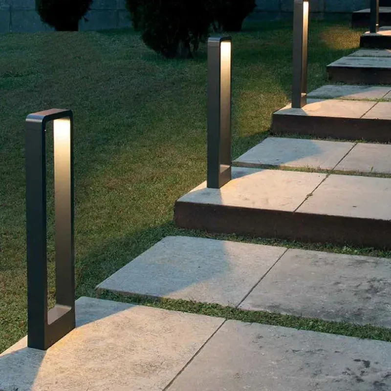 Außenleuchte aus Guss-Aluminium – wetterfest für Garten und Terrasse