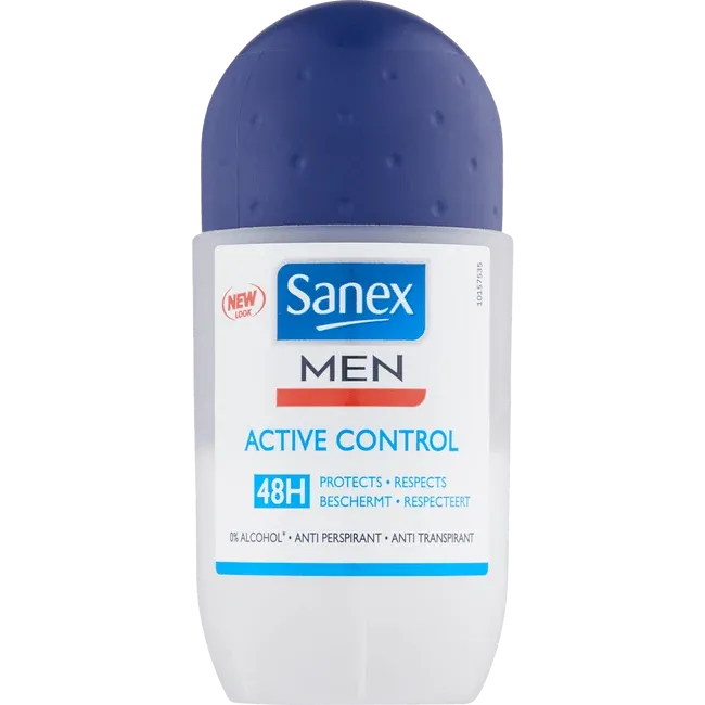 Sanex Men Active Control Deodorant Anti-Transpirant Roller 50ml