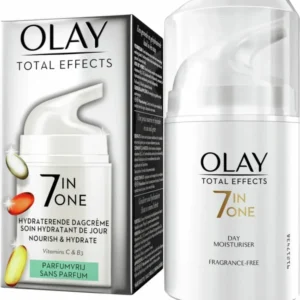 Olay Total Effects - 50ml - 7in1 Parfumvrije Dagcrème - Verpakking beschadigd