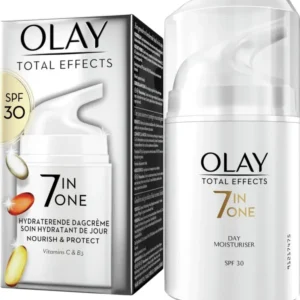 Olay Total Effects 7in1 Hydraterende Dagcrème - SPF 30 En Niacinamide - 50ml - Verpakking beschadigd