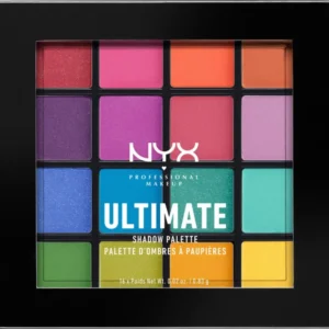 NYX Professional Makeup Ultimate Shadow Palette - Brights - Oogschaduw Palet - 13,3 gr