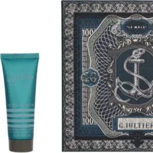 JEAN PAUL GAULTIER le male Geschenkset Eau de Toilette 75 ml + Shower Gel 75ml - Beschadigde Verpakking