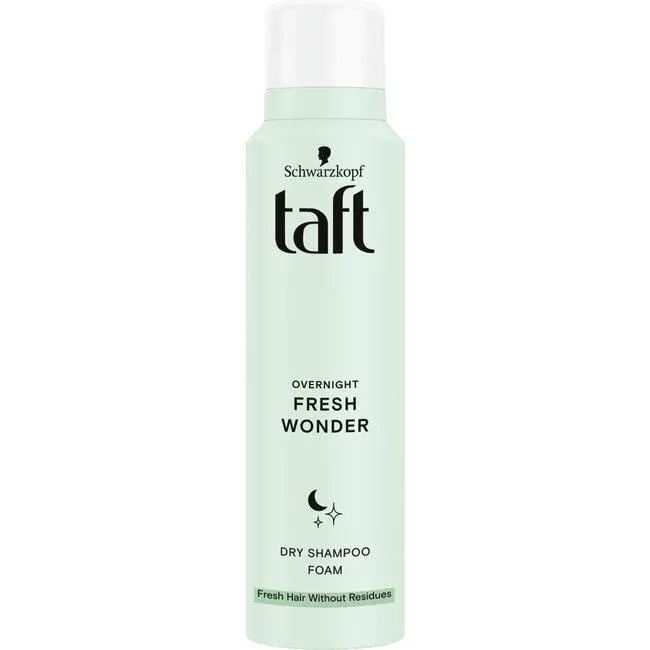 Taft Overnight Fresh Wonder Droogshampoo Mousse 150ml