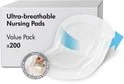 Medela zoogcompressen wegwerp - 200 stuks - Nieuw - ultra-ademend - Beschadigde verpakking