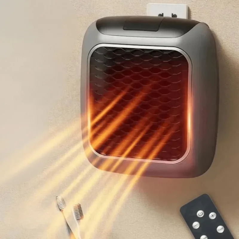 Kompakter Mini Heizlüfter mit Keramik-Heizkern für Zuhause