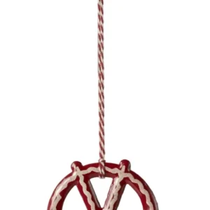 Maileg - Metallanhänger Kringle, gestreift