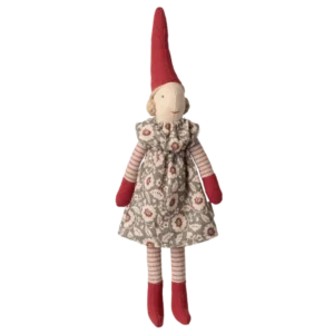 Pixy size 1 Nissepige mit Winter Mint Dress, mit Magnet-Händen und -Füßen von Maileg 2025