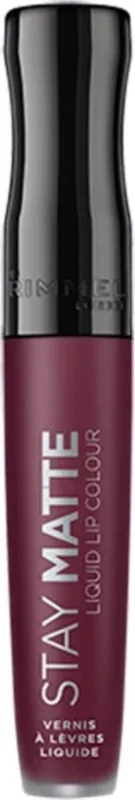 Rimmel London Stay Matte Liquid Lip Colour - 800 - Midnight - Burgundy / Plum