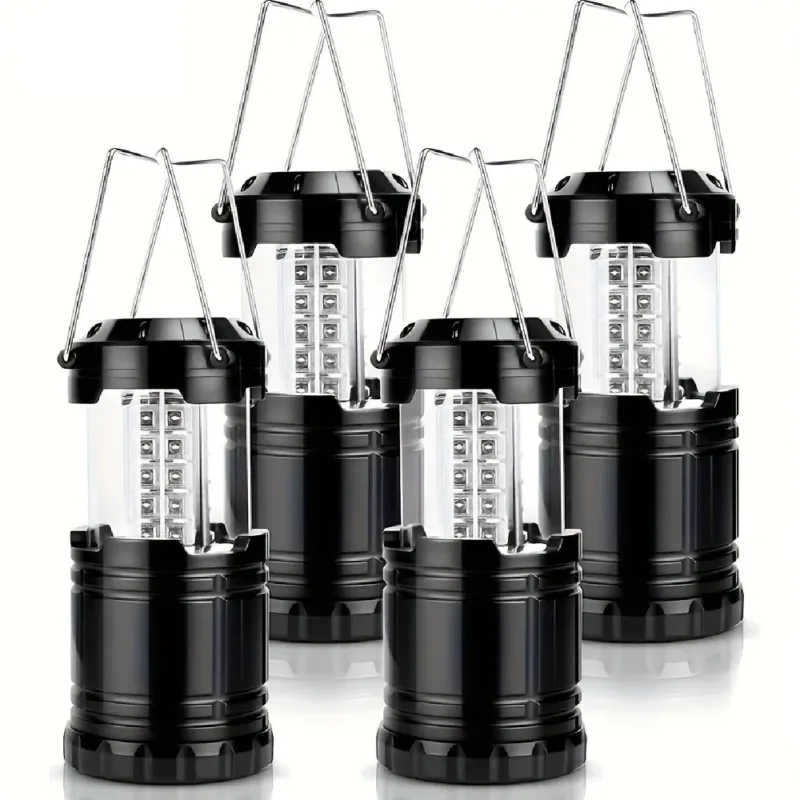 LED Emergency Lantern Set Foldable 30-LED Outdoor Lights - Product showcase