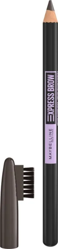 Maybelline New York - Express Brow Shaping Pencil - 05 Black Brown - Zwart