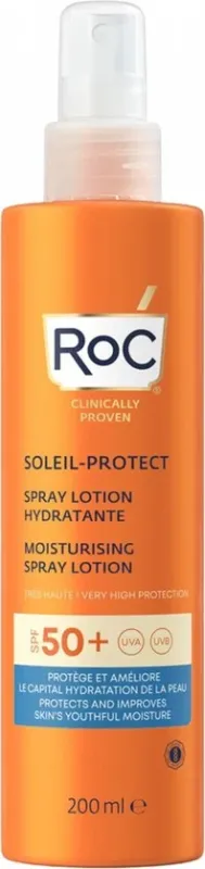 RoC Soleil-Protect Moisturising Spray Lotion SPF 50 200 ml - Beschadigde verpakking