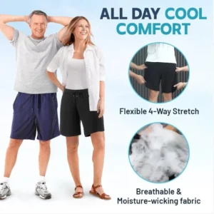 Ice Silk Shorts Unisex - Atmungsaktive Stretch Sportshorts