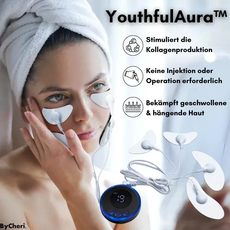EMS Augenpflege Gerät - Elektrische Gesichtsmassage für Augenringe