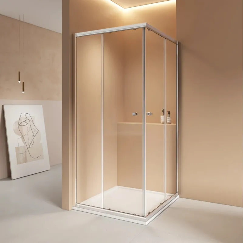 Eck-Duschkabine Slidenco SC 185 cm
