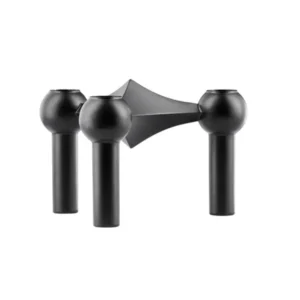 Nagel Kerzenständer, schwarz von STOFF Nagel