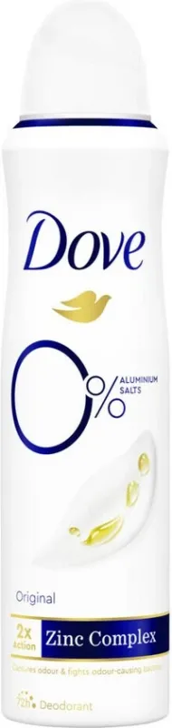 Dove Deodorant Spray 0% Original - 150 ml