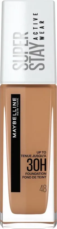 Maybelline SuperStay 30H Active Wear Foundation - 48 Sun Beige - Foundation - 30ml - Beschadigde Verpakking