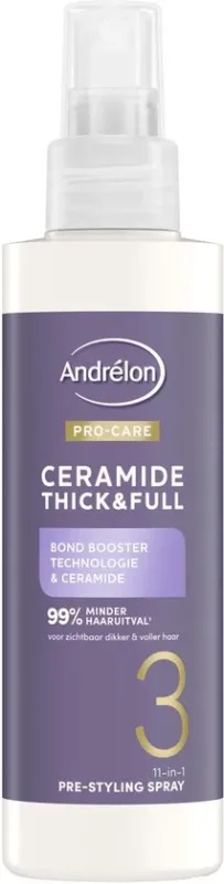 Andrelon Pro Care Ceramide Thick & Full leave-in spray 200ml