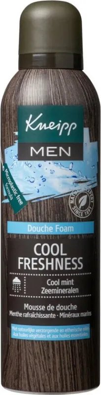 Kneipp Men Cool Freshness - Douche schuim - Frisse geur - 200 ml - Dopje ontbreekt