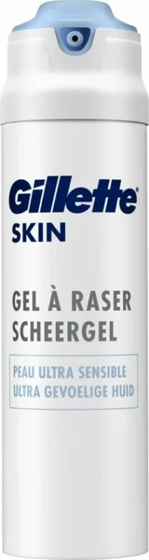 Gillette Skin Scheergel - Ultra Gevoelige Huid - 200 ml - Dopje ontbreekt