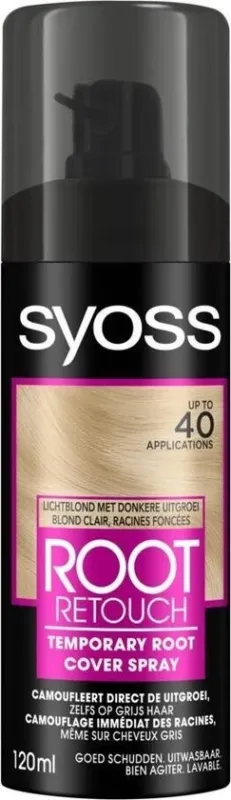 SYOSS Lichtblond met donkere uitgroei - Uitgroeispray