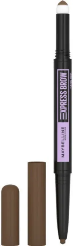 Maybelline New York - Express Brow Duo - 025 Brunette - Bruin Wenkbrauwpotlood en Poeder