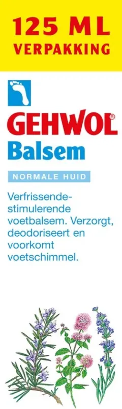 Gehwol Voetbalsem voor de normale Huid - Voetverzorging – voetcreme 125ml - Verpakking beschadigd