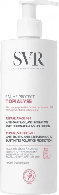 SVR Topialyse - Verzachtende Balsem voor Jeukende en Geïrriteerde Huid (400 ml)