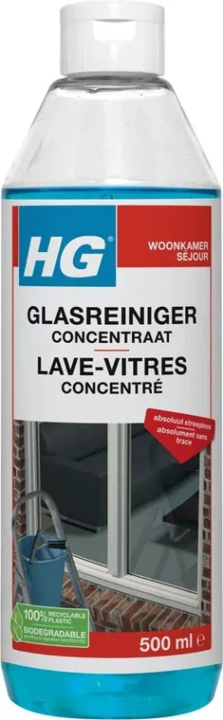 HG glasreiniger concentraat - 500ml