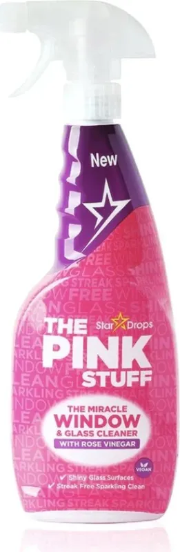 The Pink Stuff - Raam- en glasreiniger - 750 ml - Verpakking beschadigd