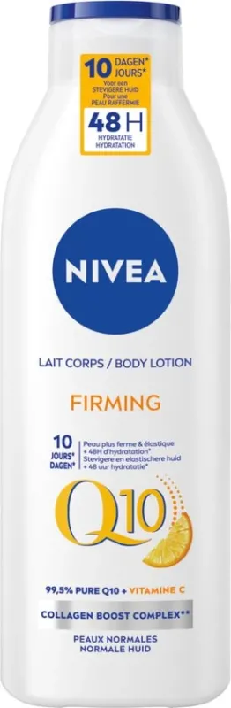 NIVEA Q10 plus Verstevigende Bodylotion - Lotion met Vitamine C - Bodycrème - 48 uur Hydratatie - Voor Normale Huid - 250 ml