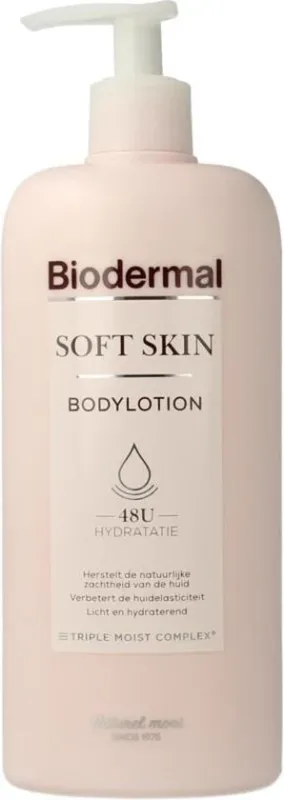 Biodermal Soft Skin Bodylotion - 400ml - Pompje kapot
