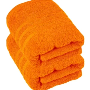 Handtuch 50x100 cm 2er Set Orange - Clementinen