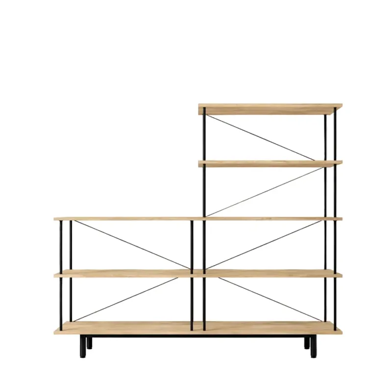 Seiton Regal 3-2 R in Eiche von Stellar Works
