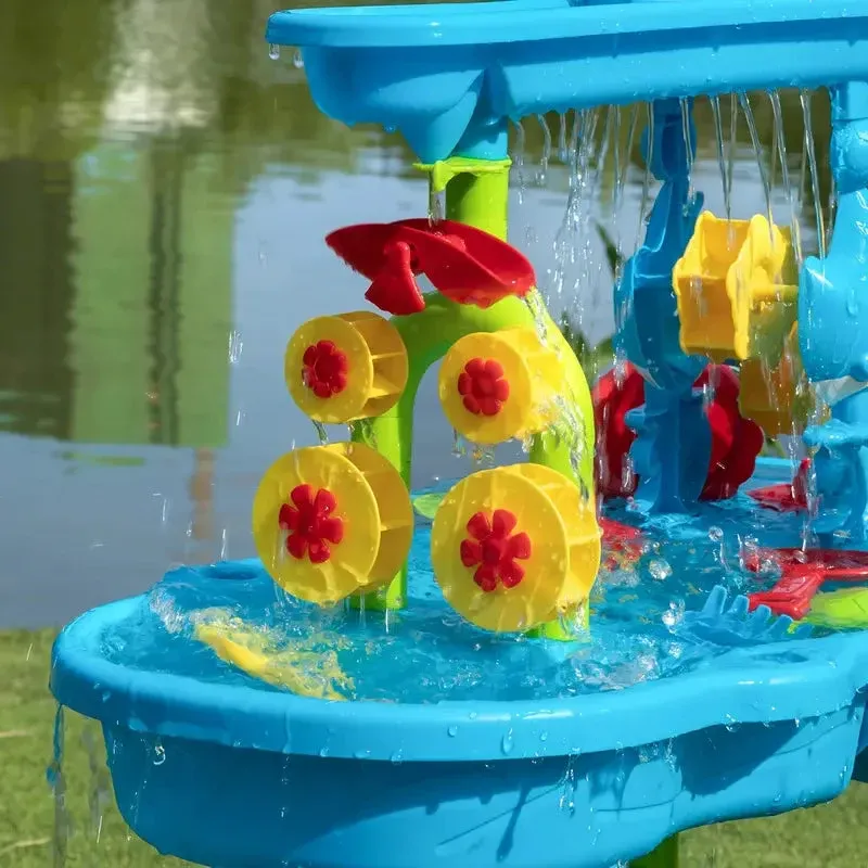 Kids Sand Water Table Interactive Play Station With 15 Accessories - Product example