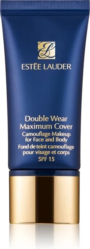 Estée Lauder Double Wear Maximum Cover Foundation met SPF 15 30 ml - 1N3 Creamy Vanilla -Verpakking beschadigd