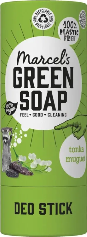 Marcel's Green Soap Deodorant Stick Tonka & Muguet 40 gr