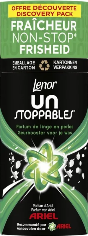 Lenor Unstoppables - Geurbooster Geur van Ariel - 140 gram - 11 wasbeurten