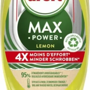 Dreft Max Power Afwasmiddel Lemon 640 ml