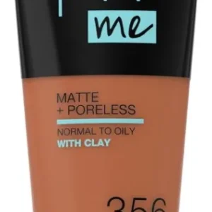 Maybelline Fit Me Matte & Poreless Foundation - 356 Warm Coconut - 30 ml