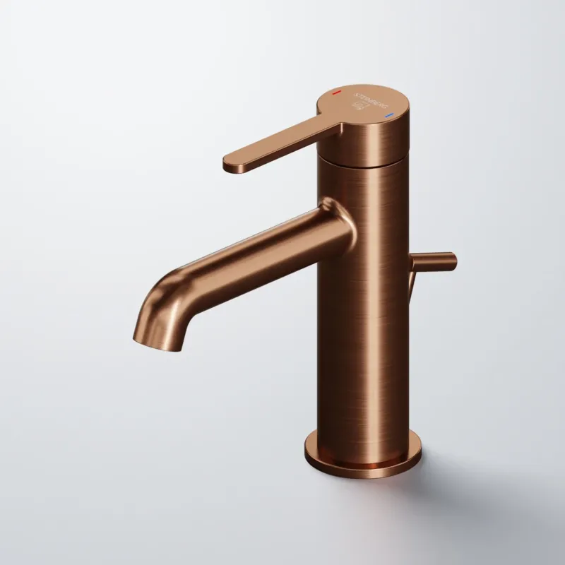 Brushed Copper Mit Ablaufgarnitur
